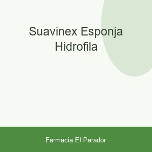 SUAVINEX ESPONJA HIDROFILA