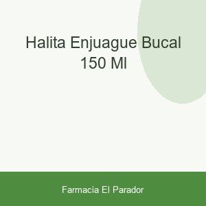 HALITA ENJUAGUE BUCAL 150 ML.