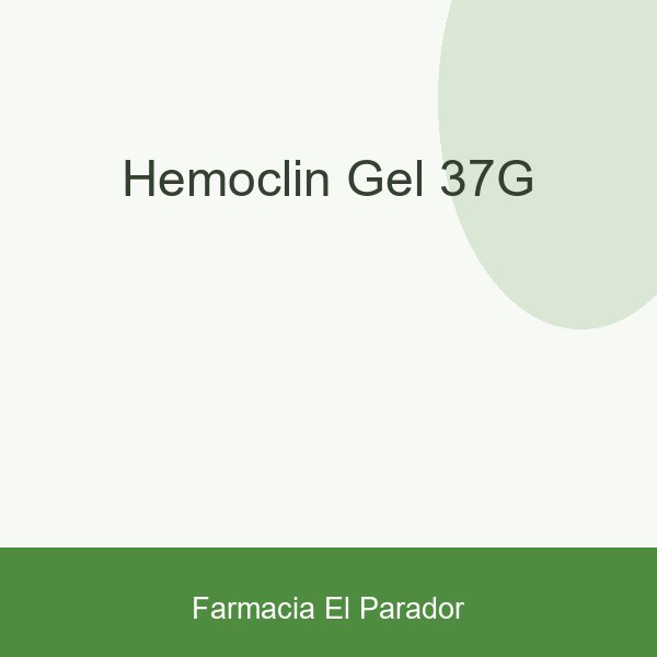 HEMOCLIN GEL  37G