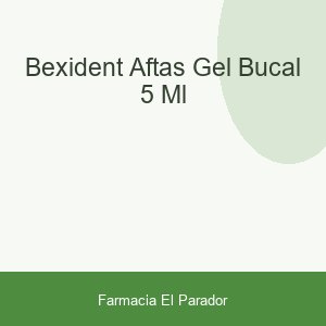 BEXIDENT AFTAS GEL BUCAL 5 ML