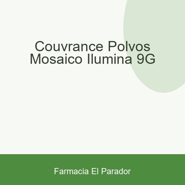COUVRANCE POLVOS MOSAICO ILUMINA 9G