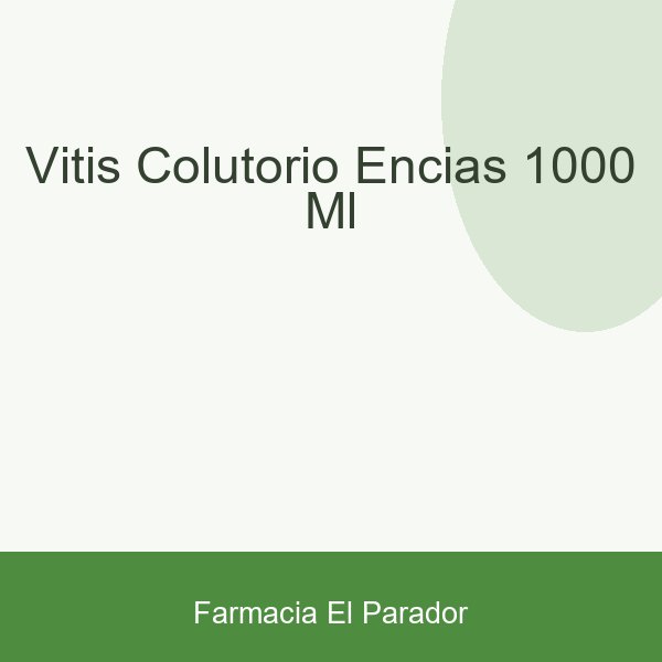 VITIS COLUTORIO ENCIAS 1000 ML