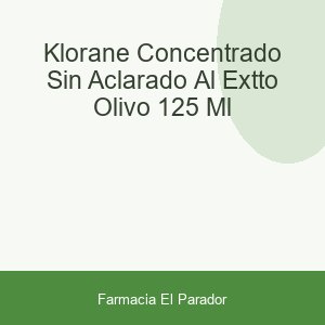 KLORANE CONCENTRADO SIN ACLARADO AL EXTTO OLIVO  125 ML