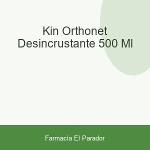 KIN ORTHONET DESINCRUSTANTE 500 ML