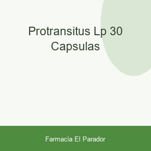 PROTRANSITUS LP 30 CAPSULAS