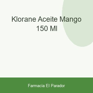 KLORANE ACEITE MANGO 150 ML