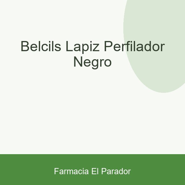 BELCILS LAPIZ PERFILADOR NEGRO