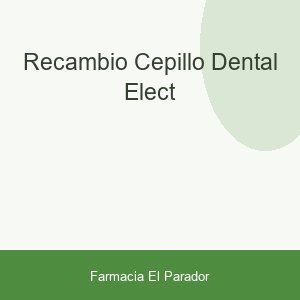 RECAMBIO CEPILLO DENTAL ELECT.