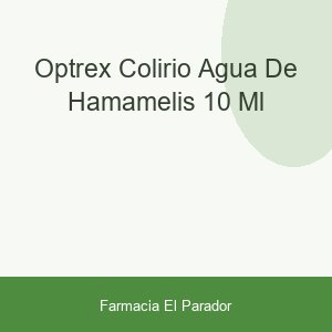 OPTREX COLIRIO AGUA DE HAMAMELIS  10 ML