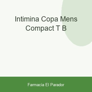 INTIMINA COPA MENS COMPACT T/B