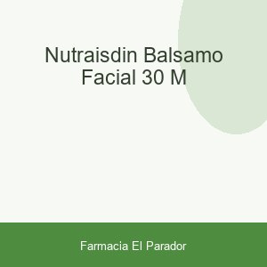 NUTRAISDIN BALSAMO FACIAL 30 M