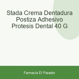 STADA CREMA DENTADURA POSTIZA ADHESIVO PROTESIS DENTAL 40 G