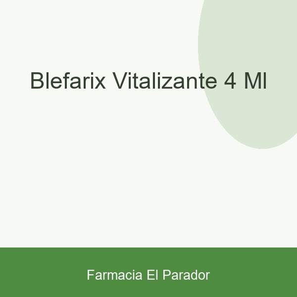BLEFARIX VITALIZANTE 4 ML