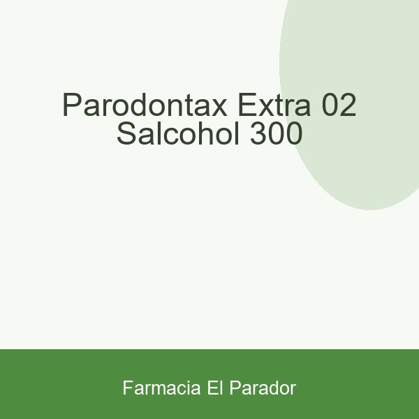 Parodontax Extra 0,2% S/alcohol 300