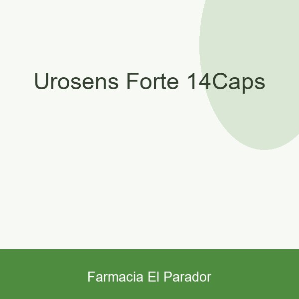 Urosens Forte 14cáps