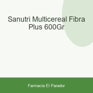 Sanutri Multicereal Fibra Plus 600gr