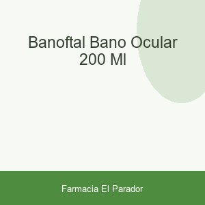 Bañoftal Baño Ocular 200 Ml