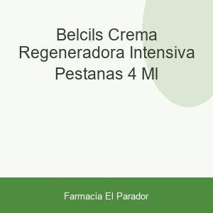Belcils Crema Regeneradora Intensiva Pestañas 4 ml