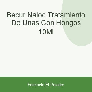 Becur Naloc Tratamiento de Uñas con Hongos 10ml