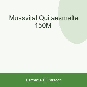Mussvital Quitaesmalte 150ml