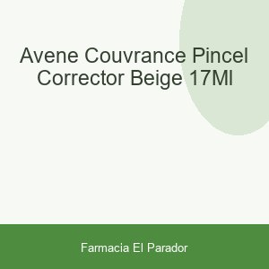 Avene Couvrance Pincel Corrector Beige 1.7ml
