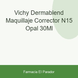 Vichy Dermablend Maquillaje Corrector Nº15 Opal 30ml
