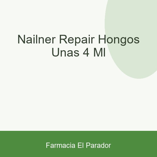 Nailner Repair Hongos Uñas 4 Ml