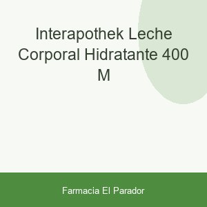 Interapothek Leche Corporal Hidratante 400 M