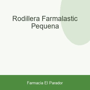 Rodillera Farmalastic Pequeña