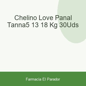 Chelino Love Pañal Tañña5 13-18 Kg 30uds