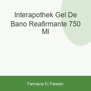 Interapothek Gel de Baño Reafirmante 750 Ml