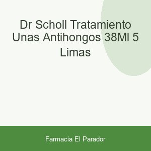 Dr. Scholl Tratamiento Uñas Antihongos 3,8ml + 5 Limas