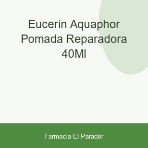 Eucerin Aquaphor Pomada Reparadora 40ml