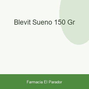 Blevit Sueño 150 gr