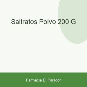 Saltratos Polvo 200 G