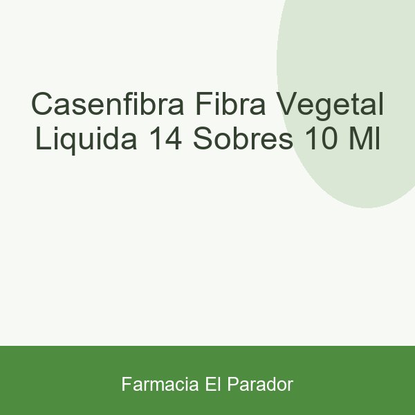 Casenfibra Fibra Vegetal Líquida 14 sobres 10 ml
