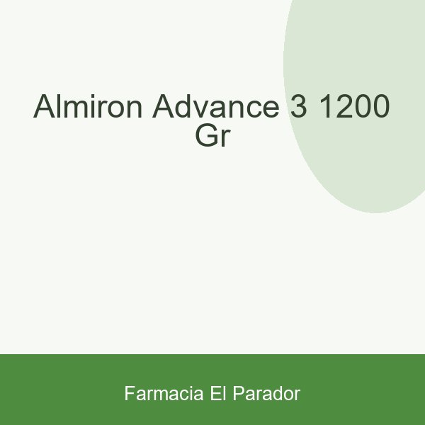 Almirón Advance 3 1200 gr