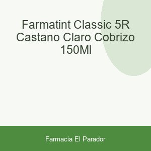 Farmatint Classic 5r Castaño Claro Cobrizo 150ml