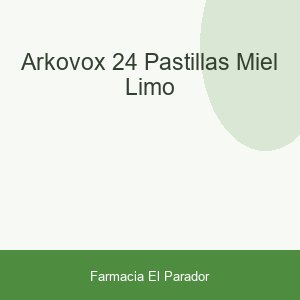 Arkovox 24 Pastillas Miel Limo