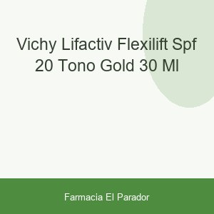 Vichy Lifactiv Flexilift SPF-20+ Tono Gold 30 ml