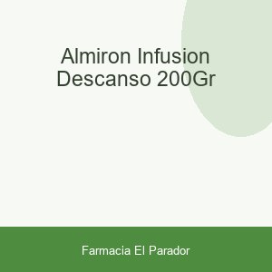 Almirón Infusión Descanso 200gr