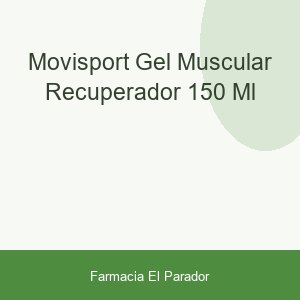 Movisport Gel Muscular Recuperador 150 Ml