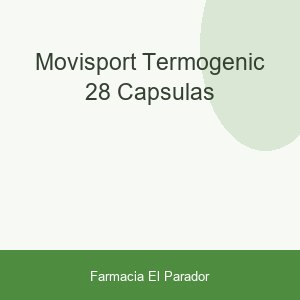 Movisport Termogenic 28 Capsulas