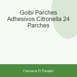 Goibi Parches Adhesivos Citronella 24 Parches