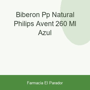 Biberon Pp Natural Philips Avent 260 Ml Azul