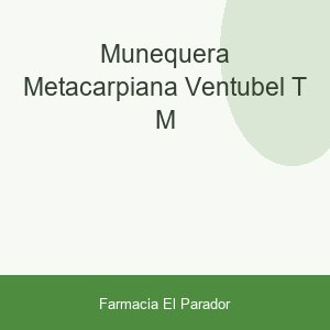 Muñequera Metacarpiana Ventubel T-m
