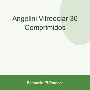 Angelini Vitreoclar 30 Comprimidos