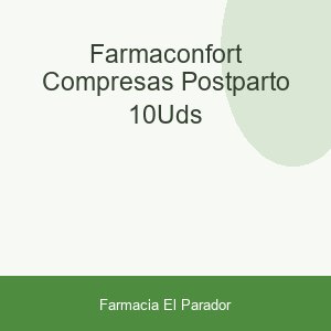 Farmaconfort Compresas Postparto 10uds