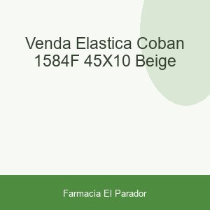 Venda Elastica Coban 1584f 4,5x10 Beige