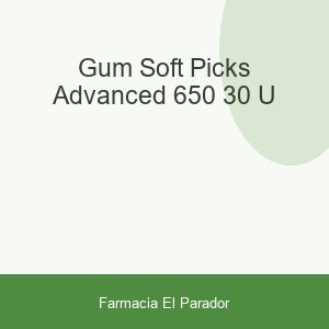 Gum Soft Picks Advanced 650 30 U